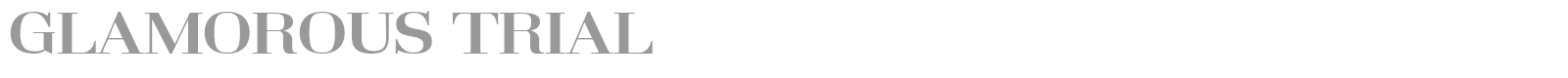 Glamorous font preview